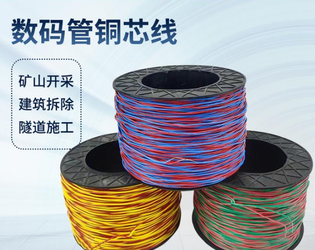 排湖风景区如何正确使用放炮线爆破母线