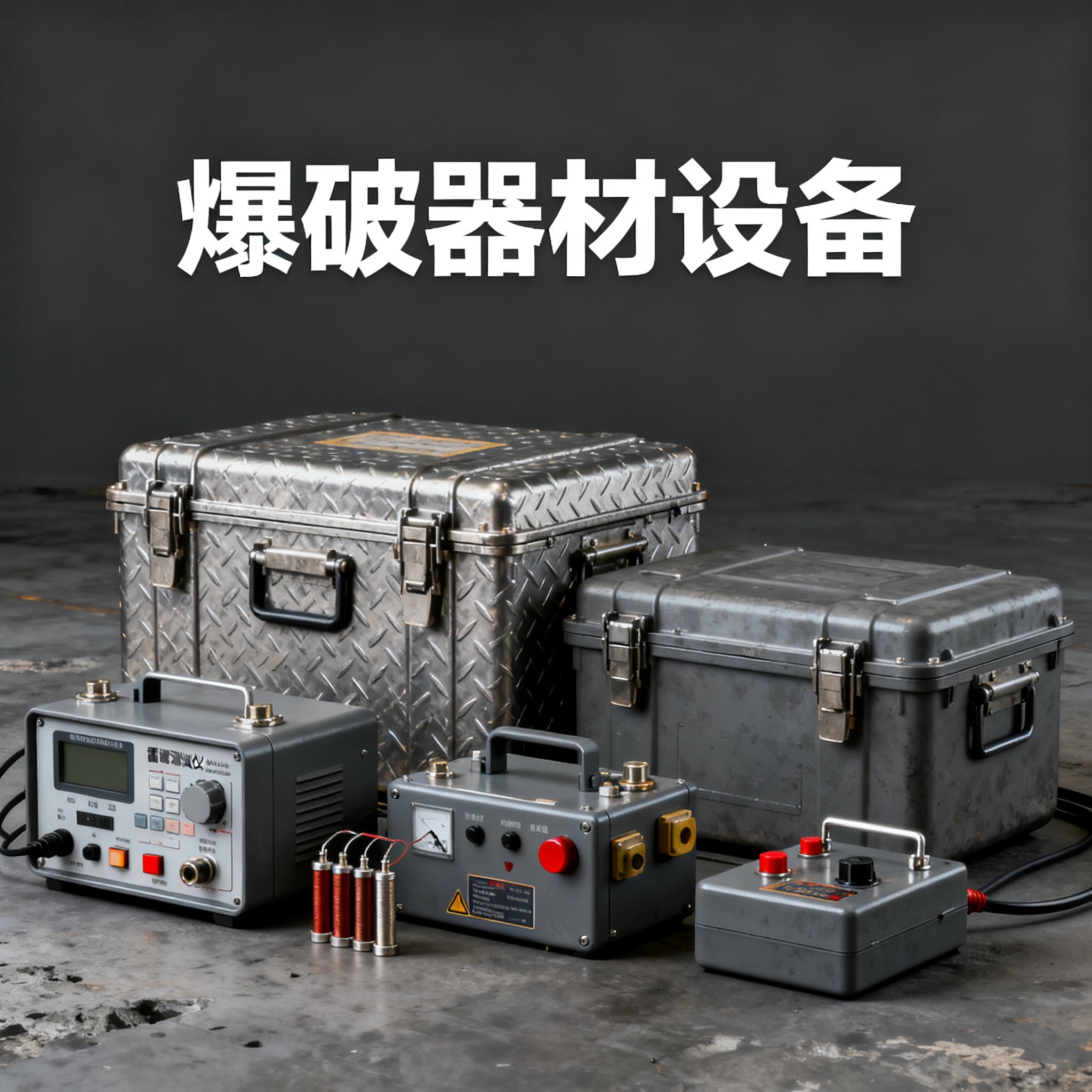 排湖风景区爆破工程师的“兵器库”：常用器材一册通